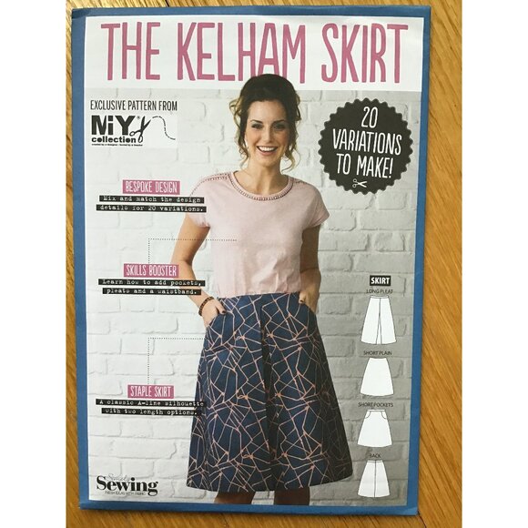 Misses Skirt Pattern UNCUT The Kelham Skirt Size 2 - 18 - Picture 1 of 6